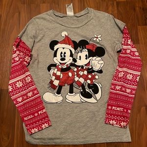 Mickey and Minnie Christmas Tee